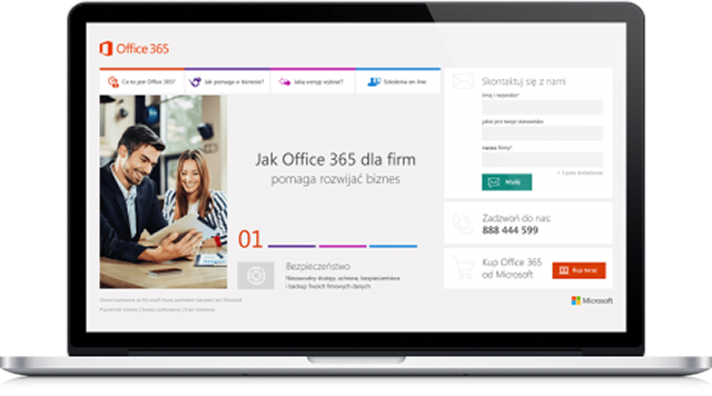 Office 365 mockup